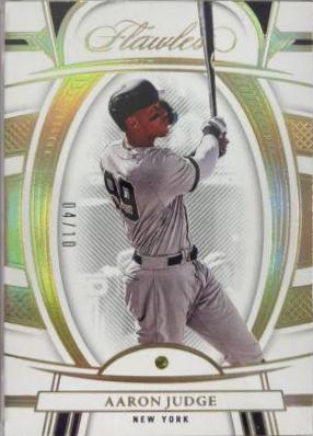 Aaron Judge #8 Baseball Cards 2022 Panini Flawless