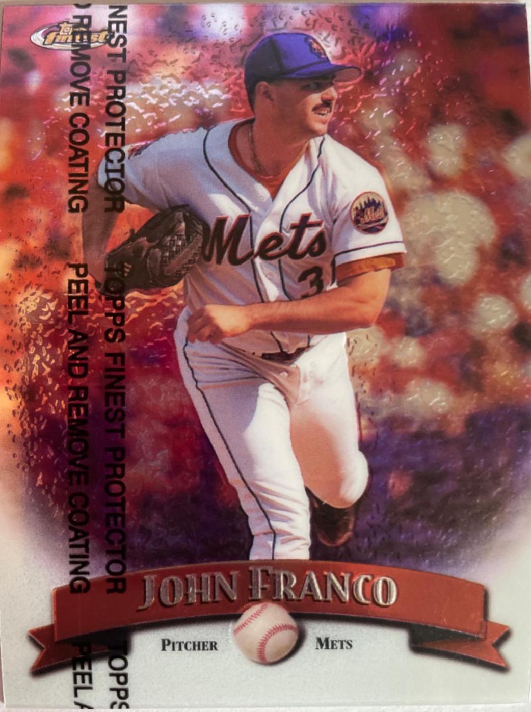 John Franco #229 Baseball Cards 1998 Finest
