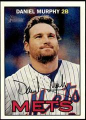 Daniel Murphy #76 Baseball Cards 2016 Topps Heritage Prices