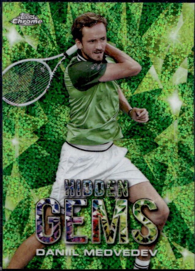 Daniil Medvedev #HGS-DM Tennis Cards 2024 Topps Chrome Hidden Gem