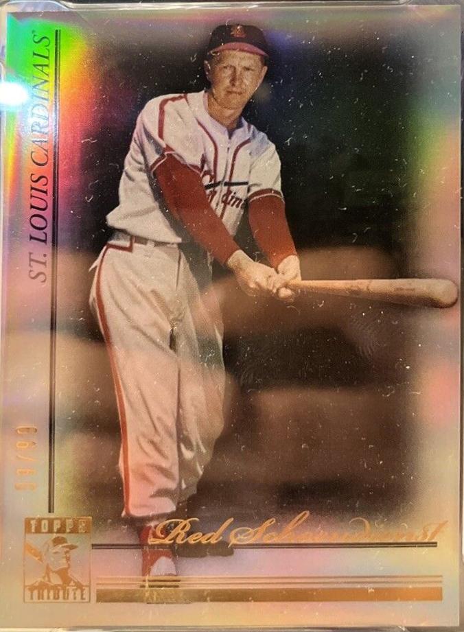 Red Schoendienst [Black] #38