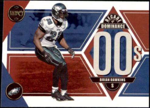 Brian Dawkins #DD-13 Football Cards 2022 Panini Legacy Decade of Dominance