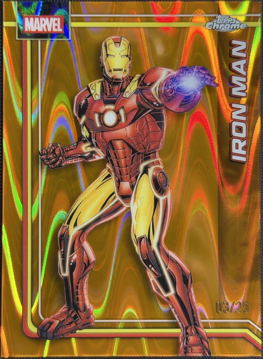 Iron Man Orange RayWave Refractor