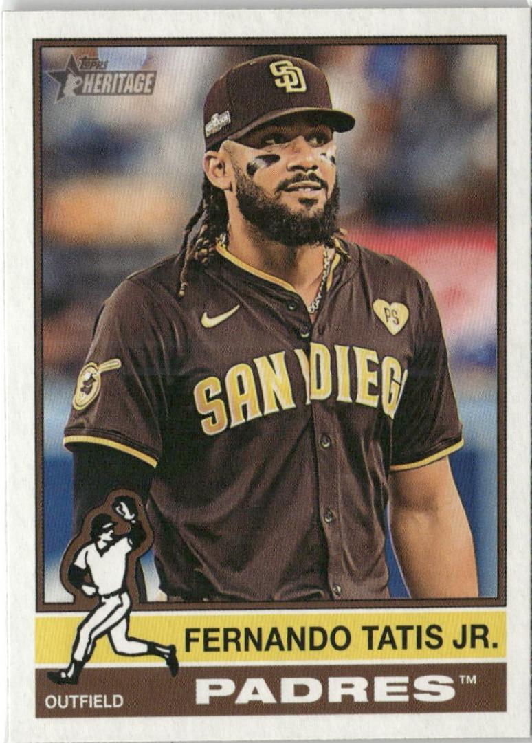 Fernando Tatis Jr. #118 Baseball Cards 2025 Topps Heritage