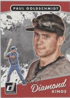 Paul Goldschmidt #1 Baseball Cards 2017 Panini Donruss