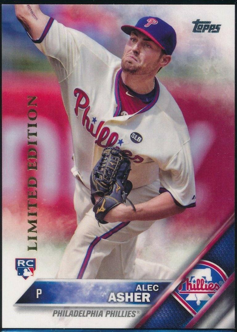 Alec Asher #27 Baseball Cards 2016 Topps Limited Edition