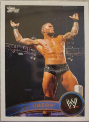 Randy Orton #2 Wrestling Cards 2011 Topps WWE
