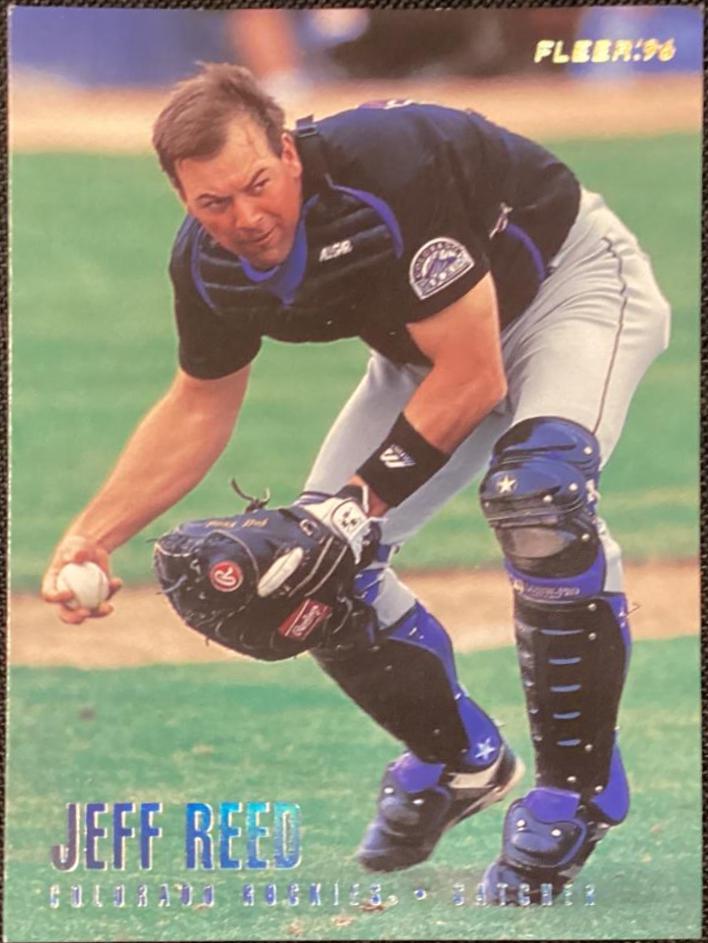 Jeff Reed #U130 Baseball Cards 1996 Fleer Update