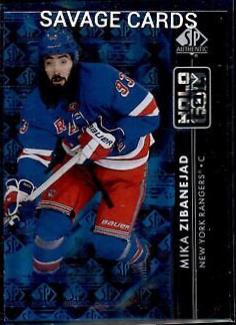 Mika Zibanejad #HF-15 Hockey Cards 2023 SP Authentic Holofoil