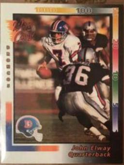 John Elway #117 1992 Wild Card Football