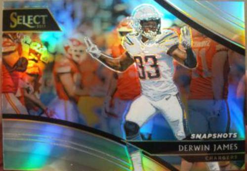 Derwin James #SN-11 Football Cards 2018 Panini Select Snapshots