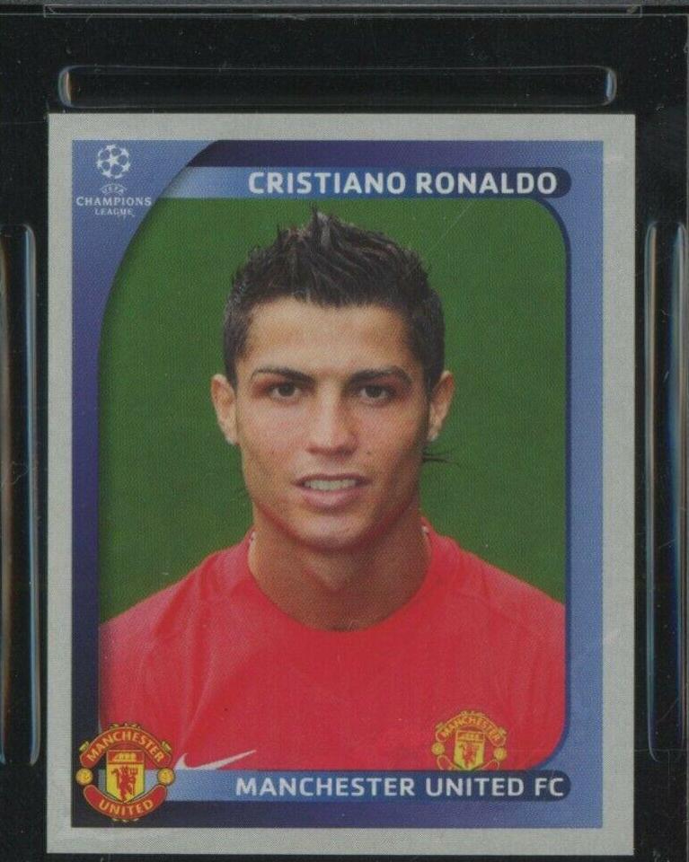 Cristiano Ronaldo #23 Soccer Cards 2008 Panini UEFA Champions League Sticker