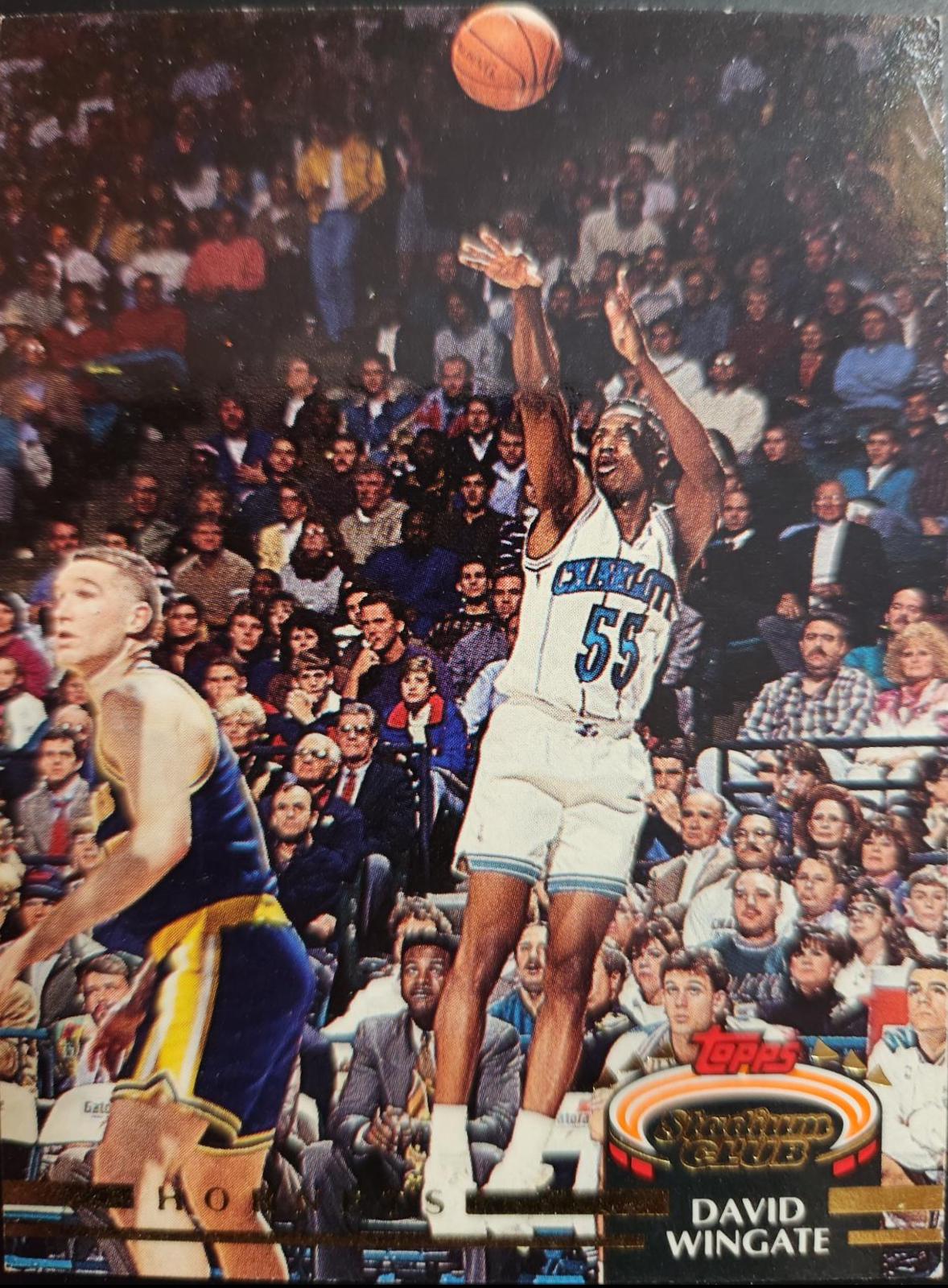 David Wingate #380 Basketball Cards 1992 Stadium Club
