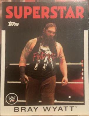 Bray Wyatt #6 Wrestling Cards 2016 Topps WWE Heritage