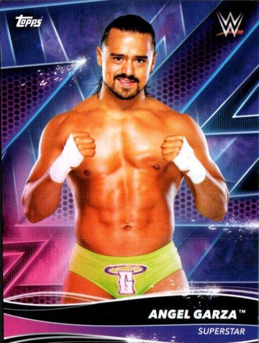 Angel Garza #6 Wrestling Cards 2021 Topps WWE Superstars