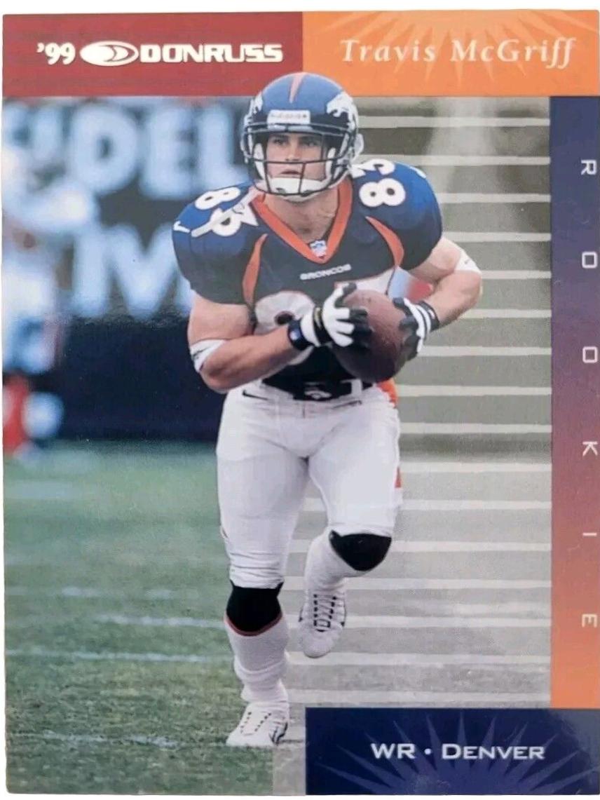 Travis McGriff #170 1999 Panini Donruss Football