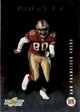 Jerry Rice #CP-21 Football Cards 2001 Panini Score Complete Players