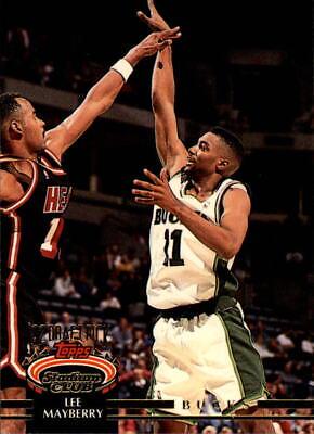 Lee Mayberry #221 Basketball Cards 1992 Stadium Club