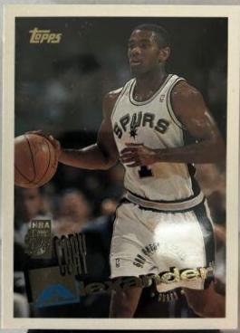 cory alexander Basketball Cards 1996 Topps