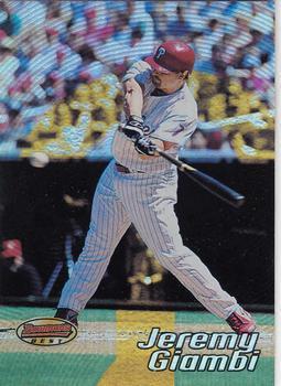 Jeremy Giambi #7 Baseball Cards 2002 Bowman's Best