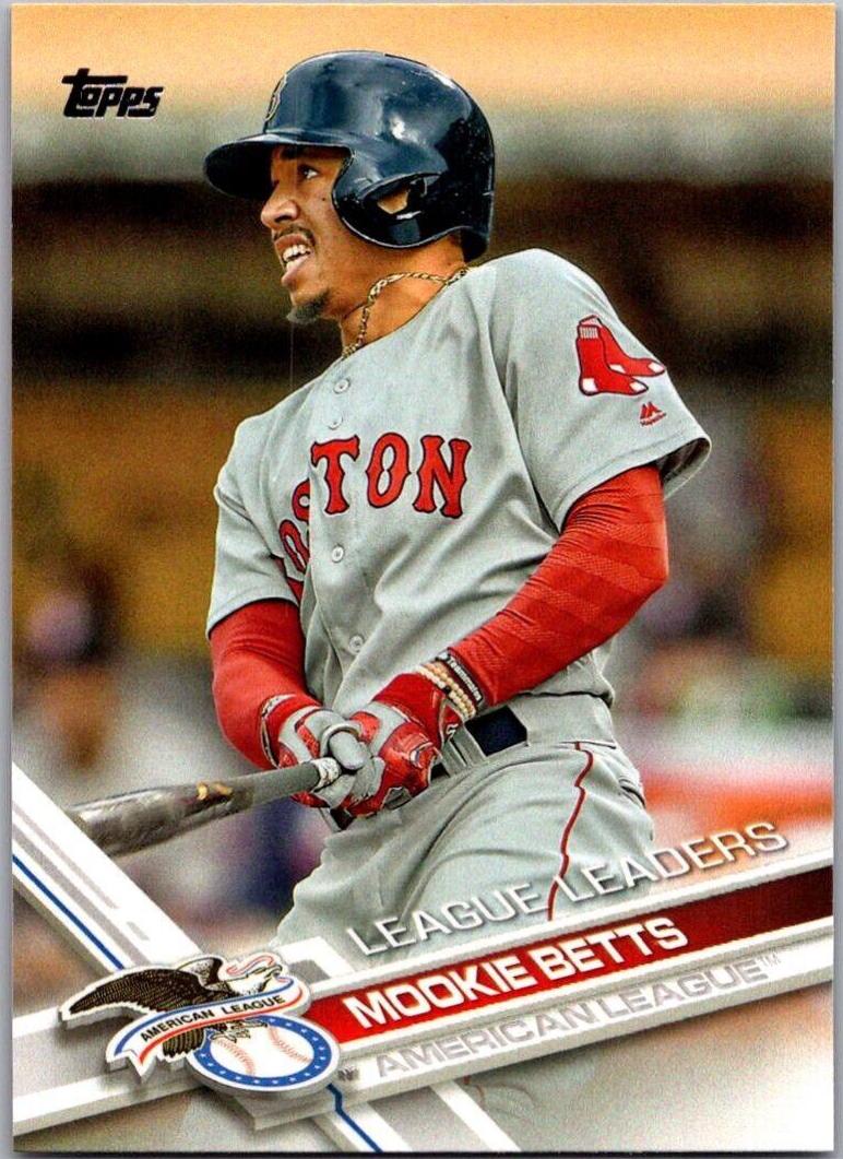 Mookie Betts #242 2017 Topps Baseball