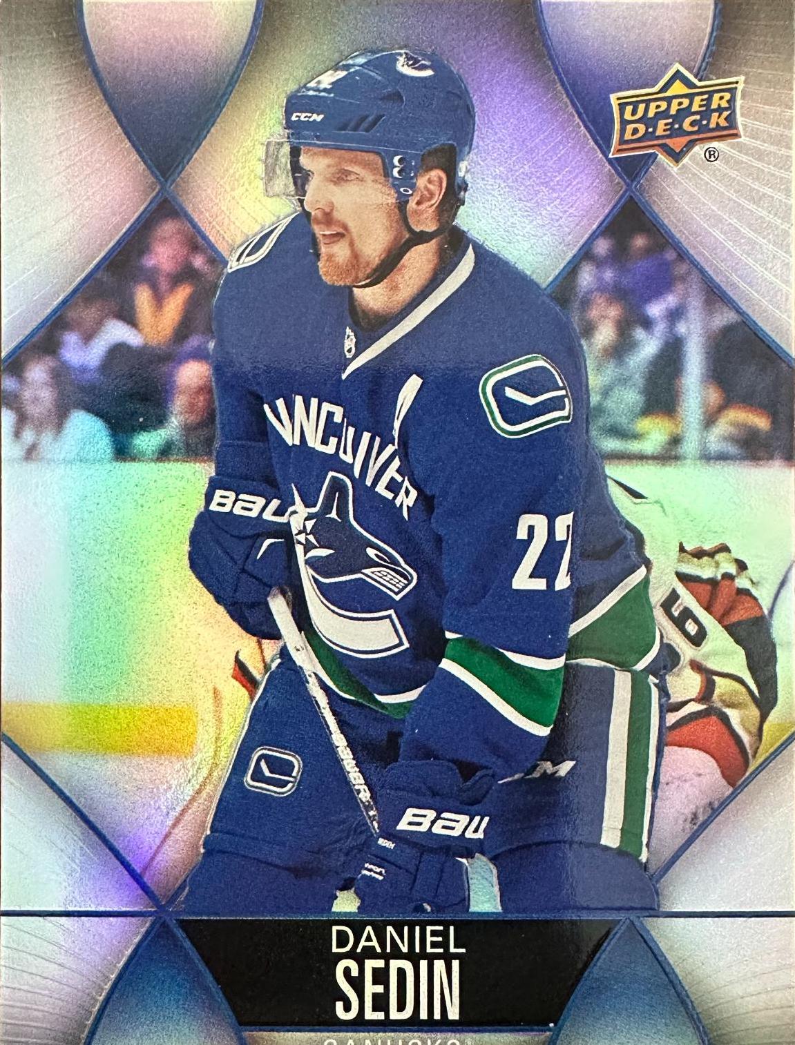 Daniel Sedin #22 2016 Upper Deck Tim Hortons Hockey