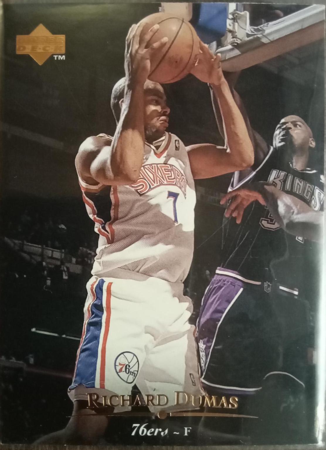 Richard Dumas #209 Basketball Cards 1995 Upper Deck