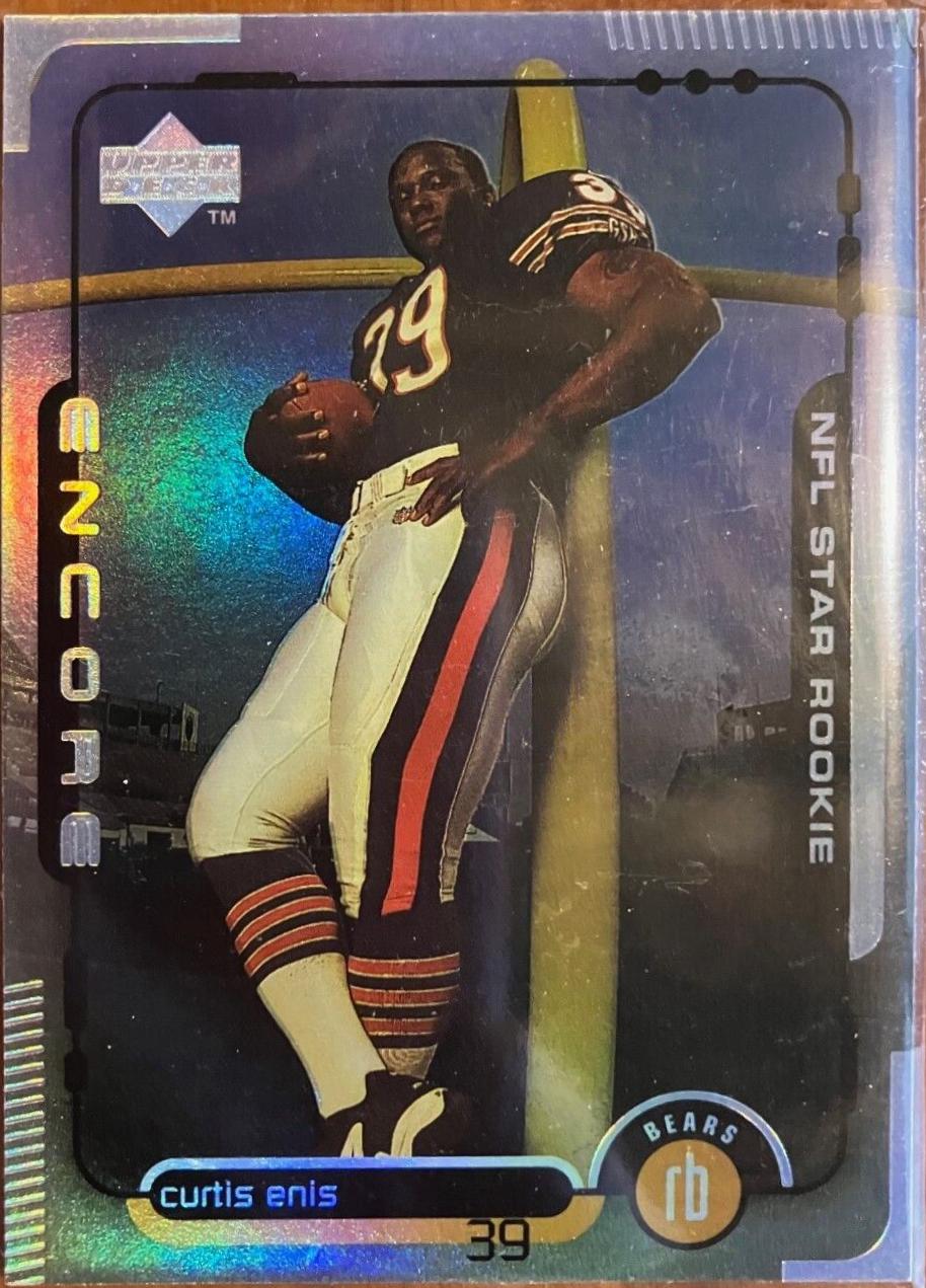 Curtis Enis #5 Football Cards 1998 Upper Deck Encore