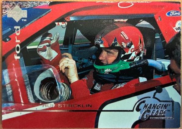 Hut Stricklin #RC115 Racing Cards 1996 Upper Deck Road to the Cup NASCAR