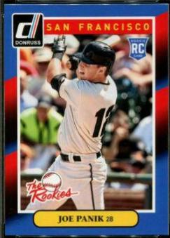 Joe Panik #70 Baseball Cards 2014 Donruss the Rookies