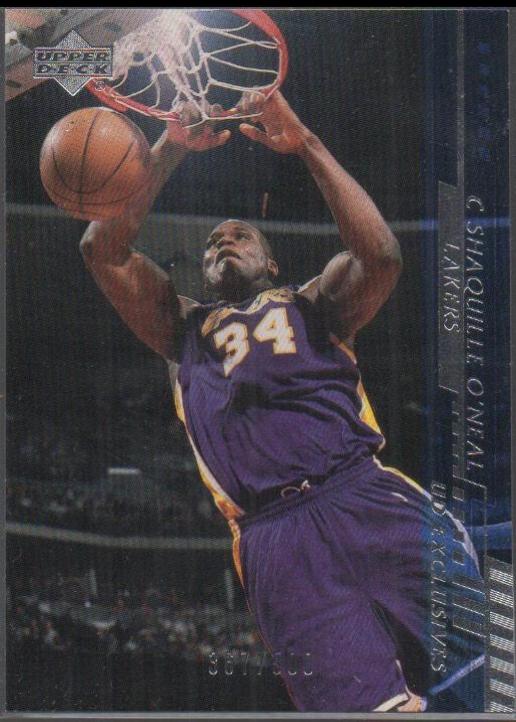 Shaquille O'Neal #78 Basketball Cards 2000 Upper Deck