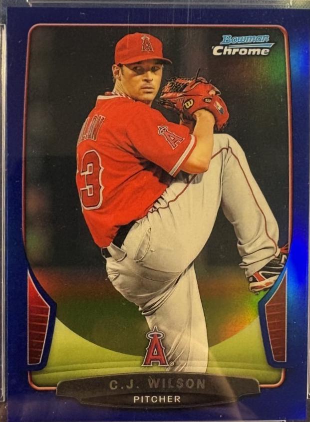 C. J. Wilson [Blue Refractor] #26