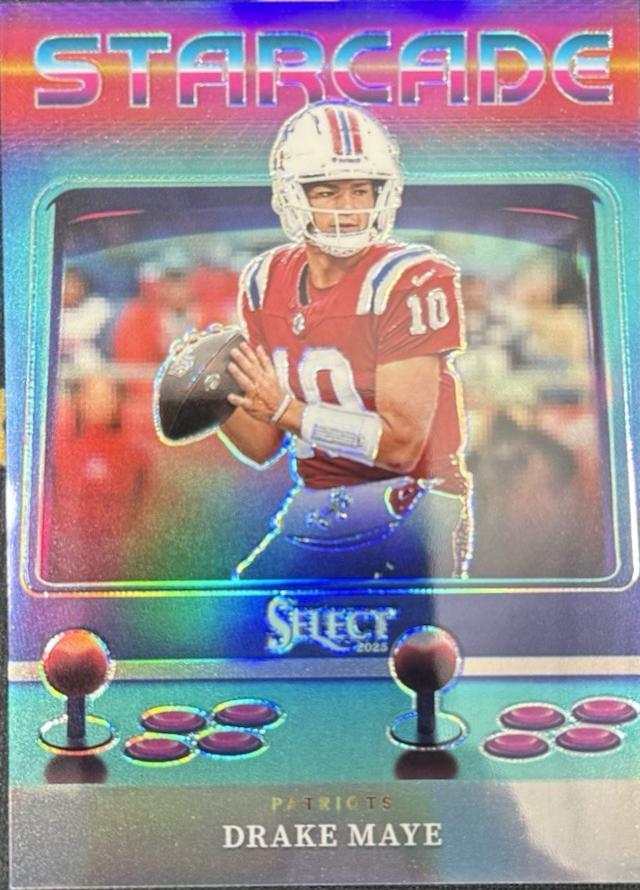 Drake Maye #8 Prices | 2025 Panini Select Starcade | Football Cards