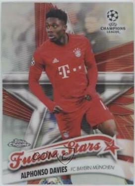 Alphonso Davies #FS-AD Soccer Cards 2019 Topps Chrome UEFA Champions League Future Stars