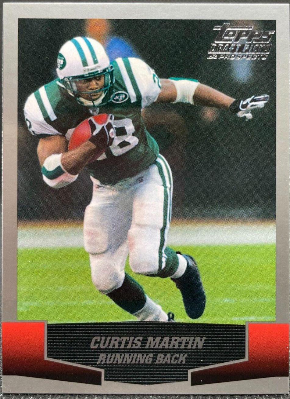Curtis Martin #4 Football Cards 2004 Topps Draft Picks & Prospects