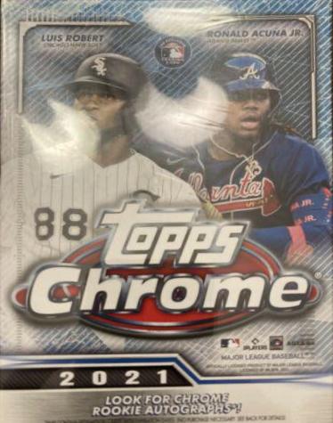 Hanger Box Baseball Cards 2021 Topps Chrome