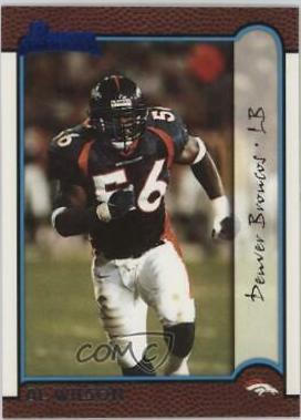 Al Wilson #195 Football Cards 1999 Bowman