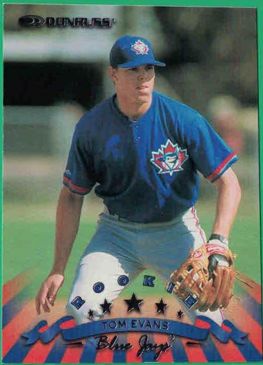 Tom Evans #250 Baseball Cards 1998 Donruss