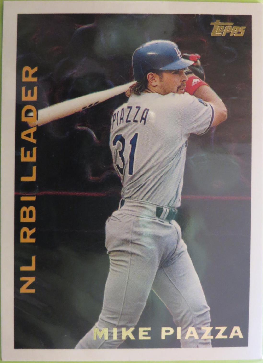 Mike Piazza #5 Baseball Cards 1995 Topps