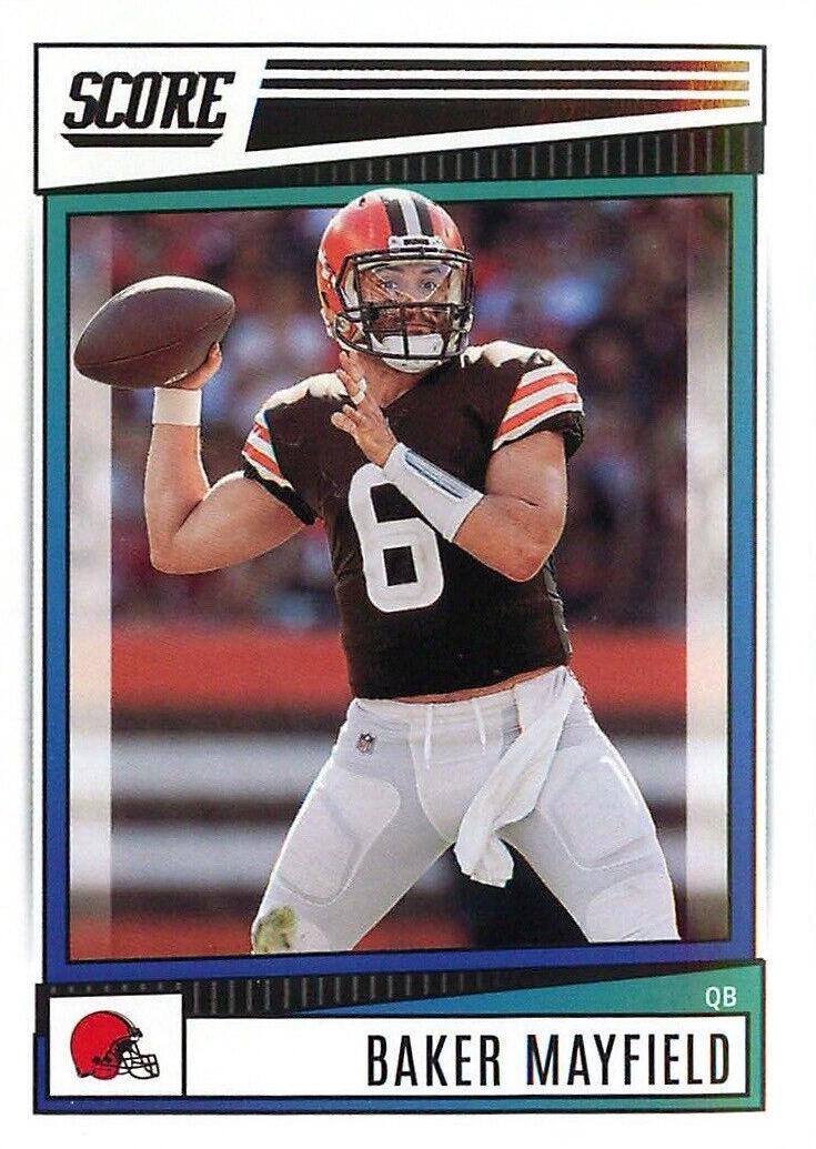 Baker Mayfield #203 Football Cards 2022 Panini Score