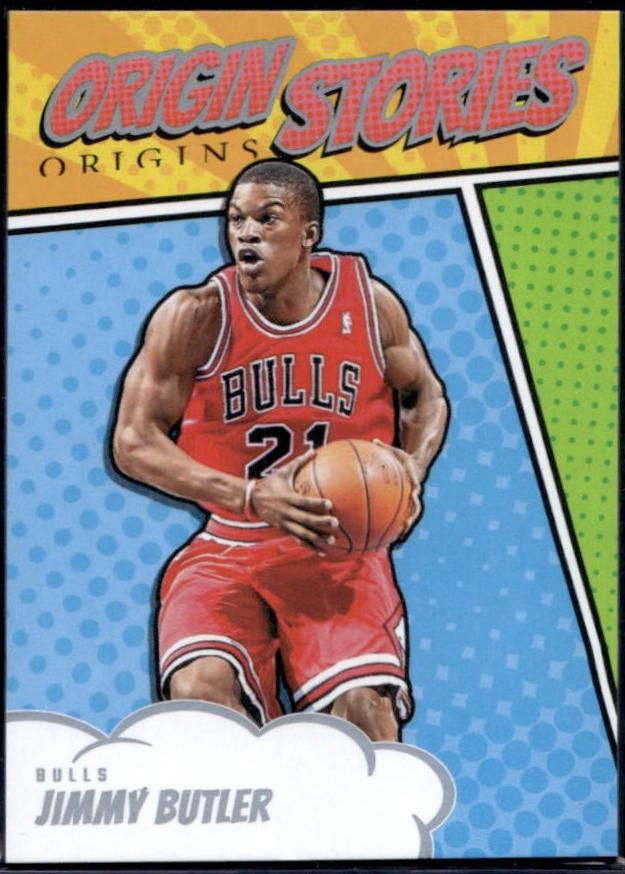 Jimmy Butler III #7 Basketball Cards 2024 Panini Origins Origin Stories