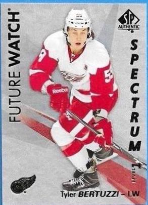 Tyler Bertuzzi #S-42 Hockey Cards 2016 SP Authentic Spectrum FX