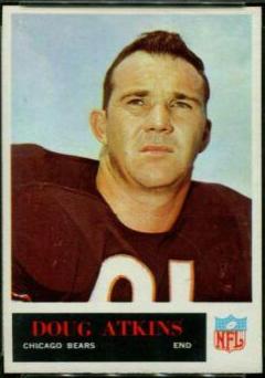 Doug Atkins #17 Football Cards 1965 Philadelphia