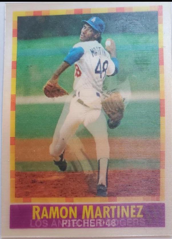 Ramon Martinez #68 Baseball Cards 1989 Sportflics