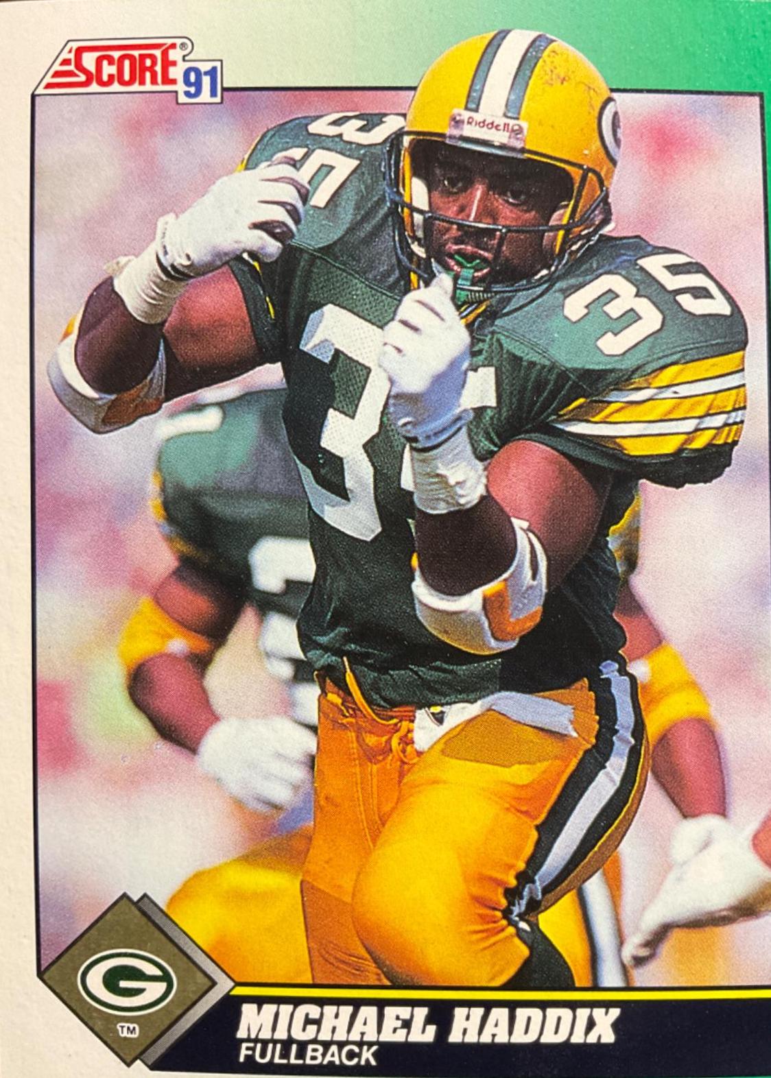 Michael Haddix #252 Football Cards 1991 Score