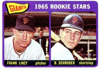 Giants 1965 Rookie Stars