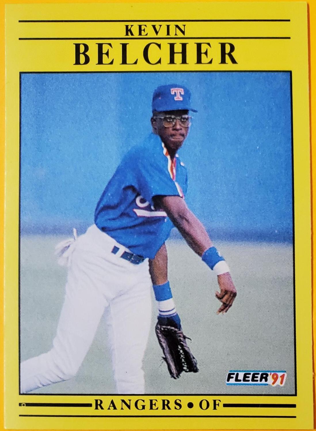 Kevin Belcher #280 Baseball Cards 1991 Fleer
