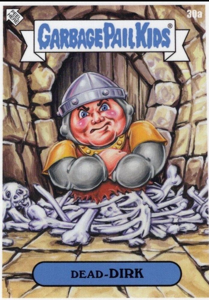 Dead Dirk #30a Garbage Pail Kids 2024 Game Over