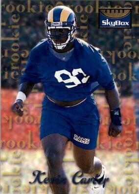 Kevin Carter #164 Football Cards 1995 Skybox Premium