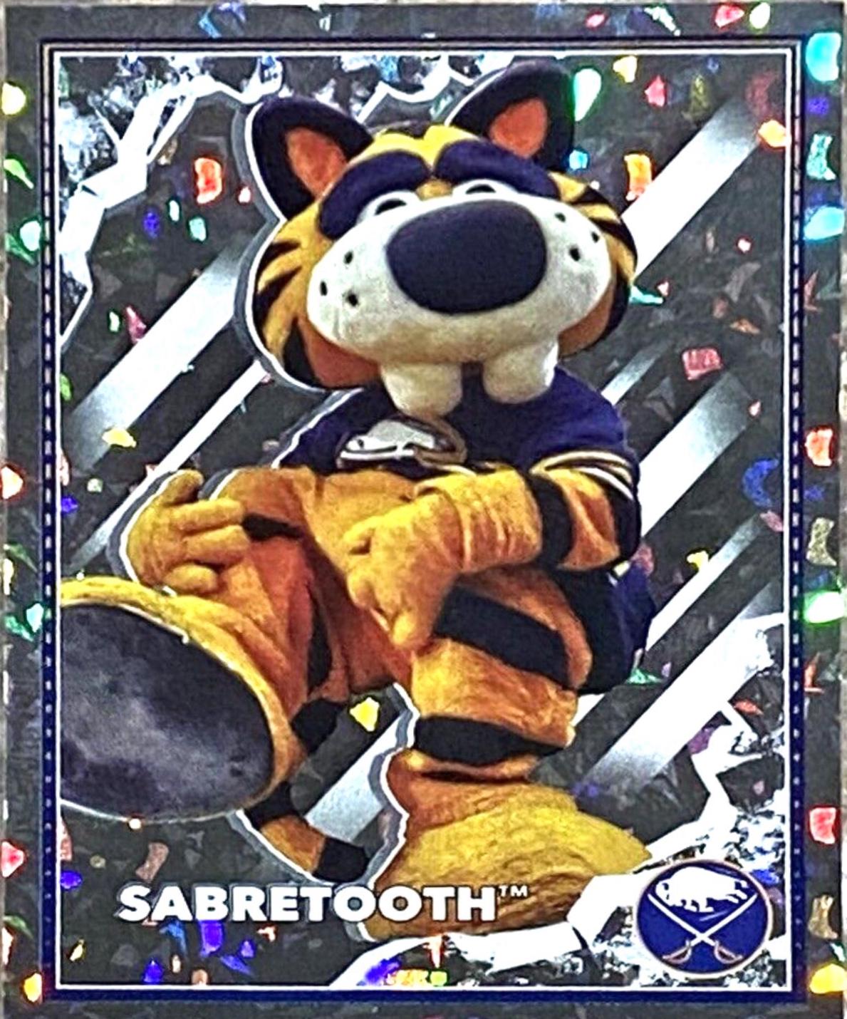 Sabretooth #54 Hockey Cards 2022 Topps NHL Sticker